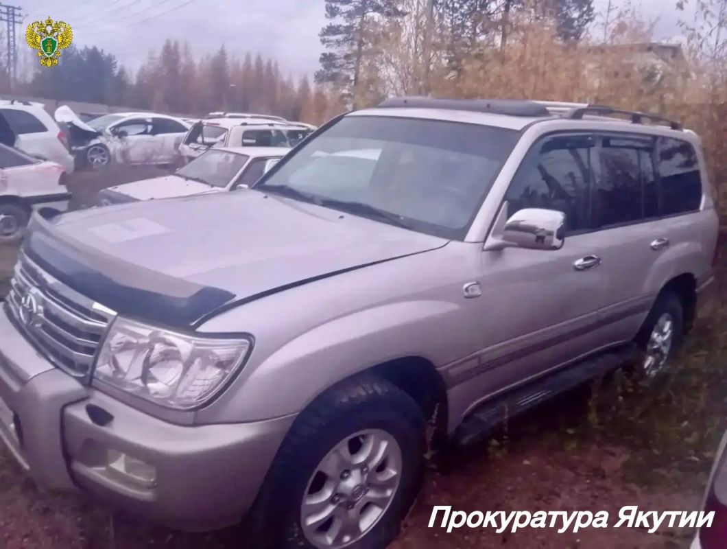 В г. Нерюнгри конфискован очередной «Тoyota Land Cruiser»