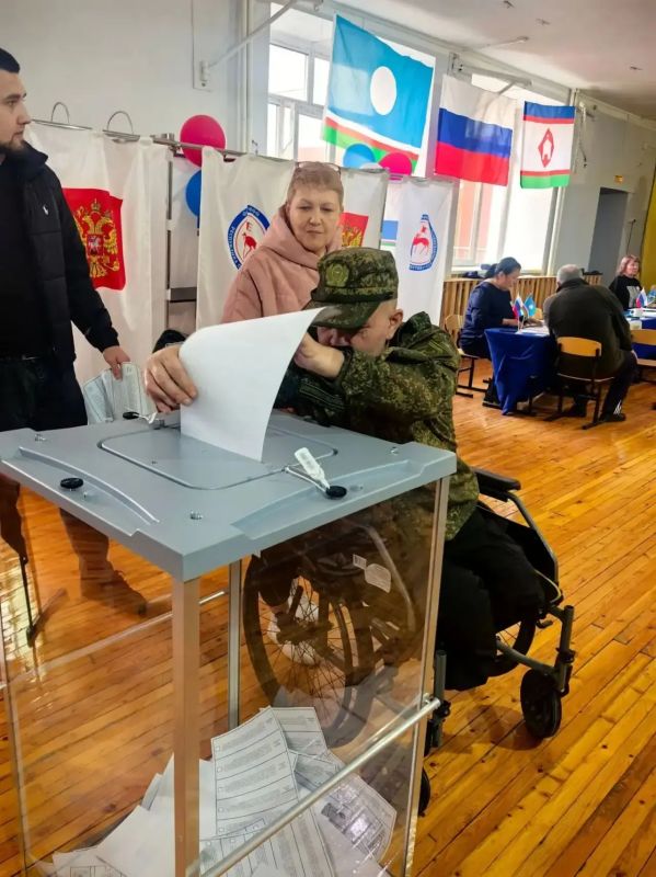 Участник СВО Татауров Владимир Викторович сделал свой выбор на УИК № 740! Участник СВО Татауров Владимир Викторович сделал свой выбор на УИК № 740!