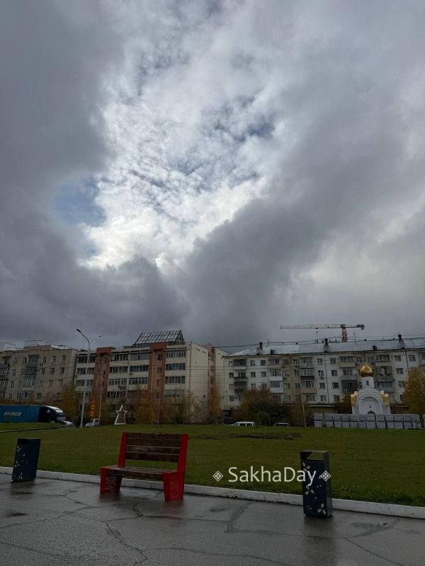 Якутск сегодня пасмурный и хмурый Якутск сегодня пасмурный и хмурый