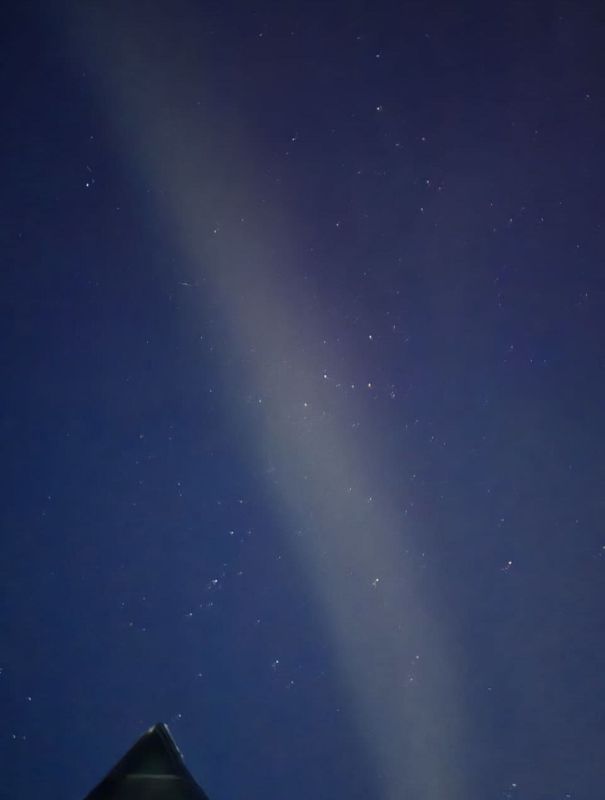 Северное сияние в Анабарском улусе Северное сияние в Анабарском улусе