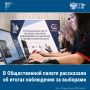 Ситуационный центр Общественной палаты в ходе выборов в Госдуму 18-20 сентября обработал почти 17 500 звонков и около 500 обращений на горячую линию от граждан