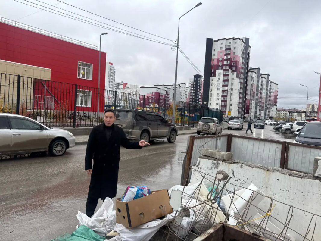 В 203 микрорайоне вновь выявлено скопление мусора: Управа Губинского округа взяла ситуацию на контроль