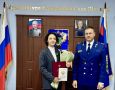 Молодым специалистом принята Присяга прокурора
