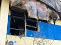 Новые фото с места пожара у ТЦ «Олимп»