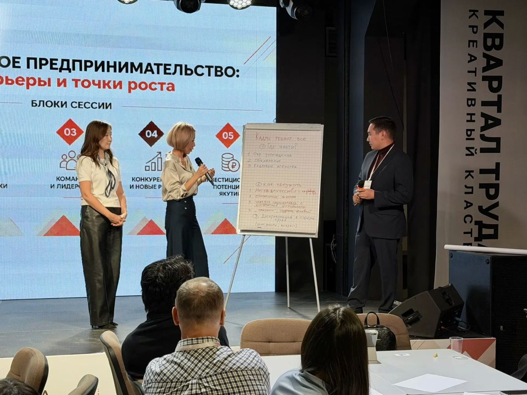 В Якутске прошла стратегическая сессия по развитию молодежного предпринимательства В Якутске прошла стратегическая сессия по развитию молодежного предпринимательства