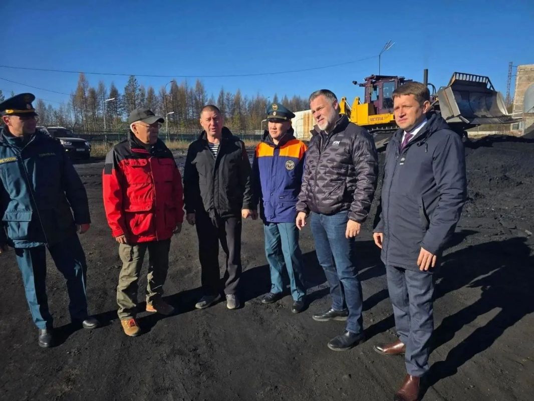 Кирилл Бычков: С утра посетил пиковкую водогрейную котельную, которая этой ночью перешла на угольную пыль