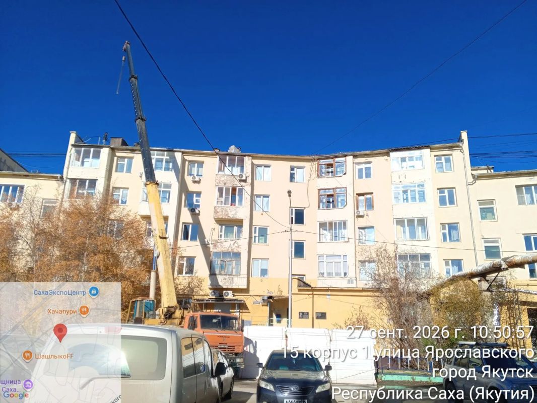 На Ярославского, 17 начался капитальный ремонт крыши