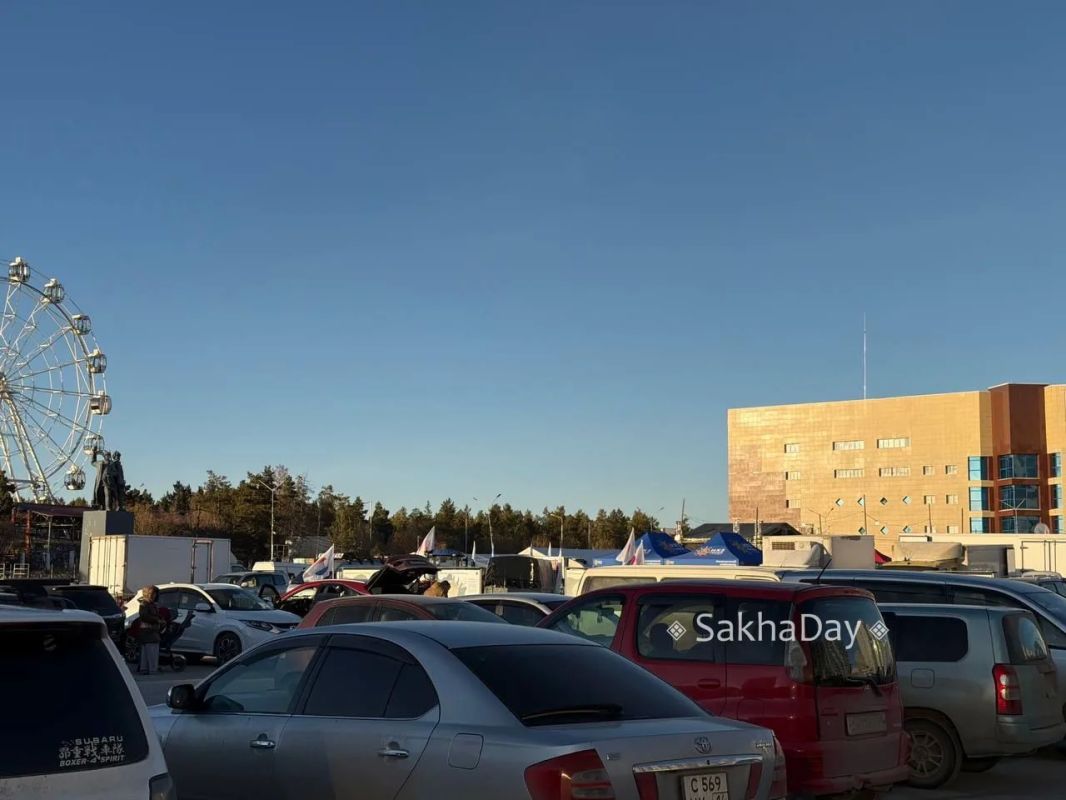 Ажиотаж на Комсомольской. #дляsakhaday Ажиотаж на Комсомольской. #дляsakhaday