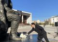 27 сентября, в День государственности Республики Саха (Якутия), Николай Бочков, Сергей Местников, Георгий Степанов возложили цветы к памятникам Василию Никифорову-Кюлюмнюру, Степану Аржакову и Алексею Кулаковскому