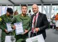 Курсант якутского Центра «ВОИН» получил благодарность за помощь в организации павильона на ВЭФ