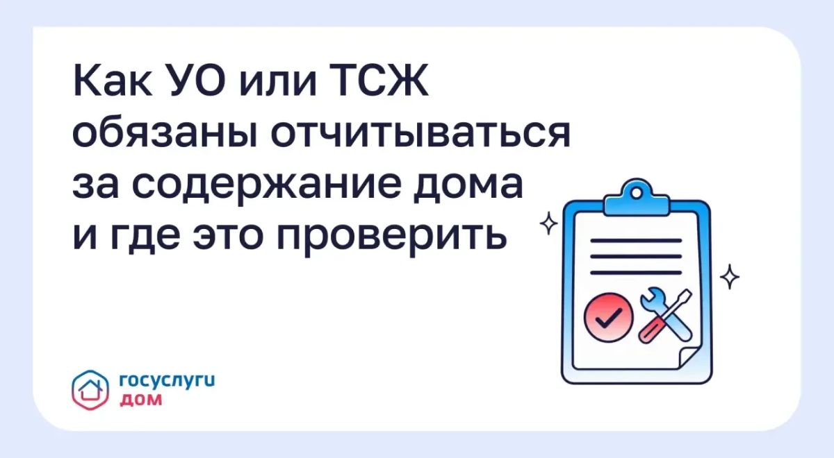 Как УО или ТСЖ обязаны отчитываться за содержание дома и где это проверить