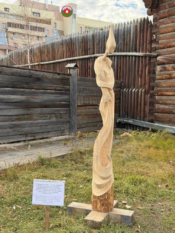 Первые деревянные скульптуры украсили Старый город Первые деревянные скульптуры украсили Старый город
