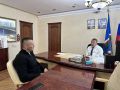 Сегодня у меня в кабинете был прославленный борец вольного стиля Айаал Лазарев