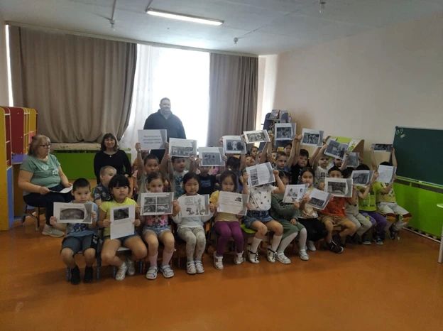Лекция в детском саду Тикси
