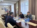 Провел рабочую встречу с руководителем УФСИН по Республике Саха (Якутия) Сергеем Калиновским