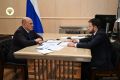 Михаил Мишустин встретился с главой Росавиации Дмитрием Ядровым