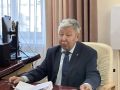 Встретился с главой Намского улуса Юрием Иннокентьевичем Слепцовым