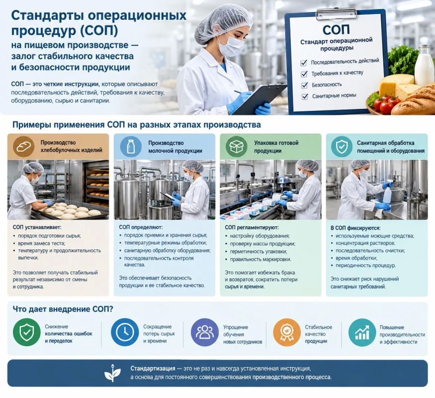 «Бережливые технологии»: стандарты операционных процедур