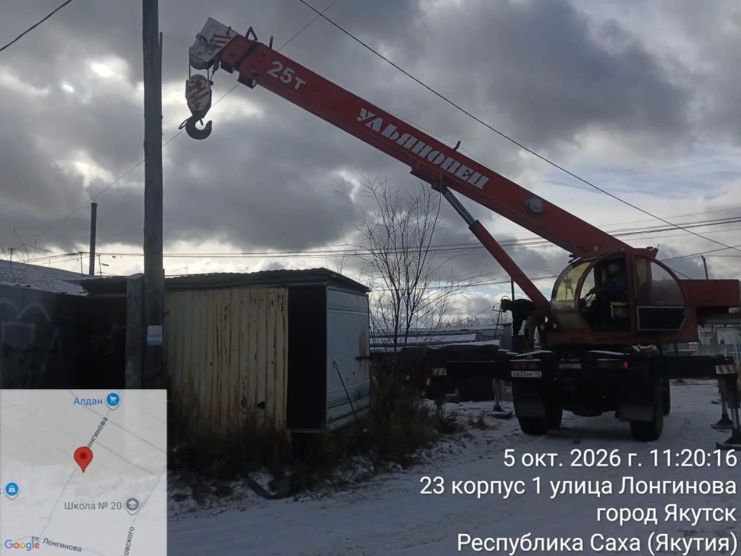 МУП «Жилкомсервис»продолжает вывоз гаражей, установленных без разрешения