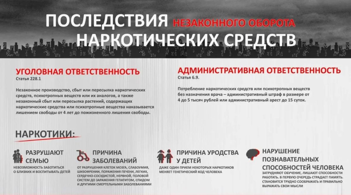 МВД: наркотики — не шутка
