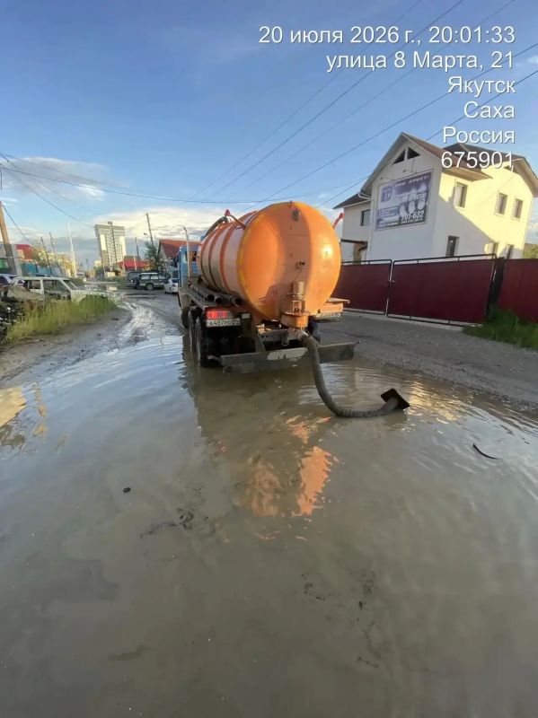 Работа по отводу талых и ливневых вод в Строительном округе Работа по отводу талых и ливневых вод в Строительном округе