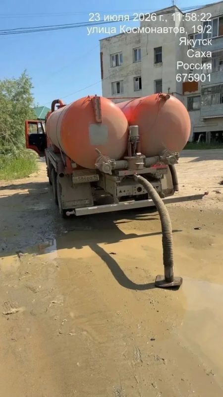 Работа по отводу талых и ливневых вод в Строительном округе Работа по отводу талых и ливневых вод в Строительном округе