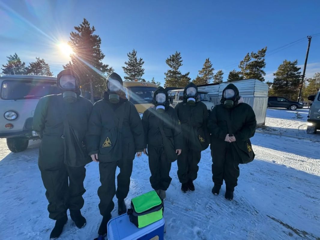 Специалисты ветеринарной службы Вилюйского улуса приняли участие во Всероссийской штабной тренировке по гражданской обороне