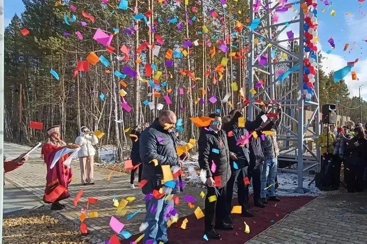 В Нижнем Куранахе открыли новый парк «Металлург»