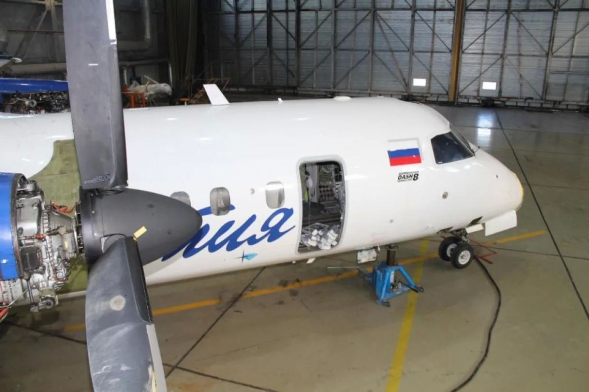 Самолет Bombardier авиакомпании «Якутия» снова сломался