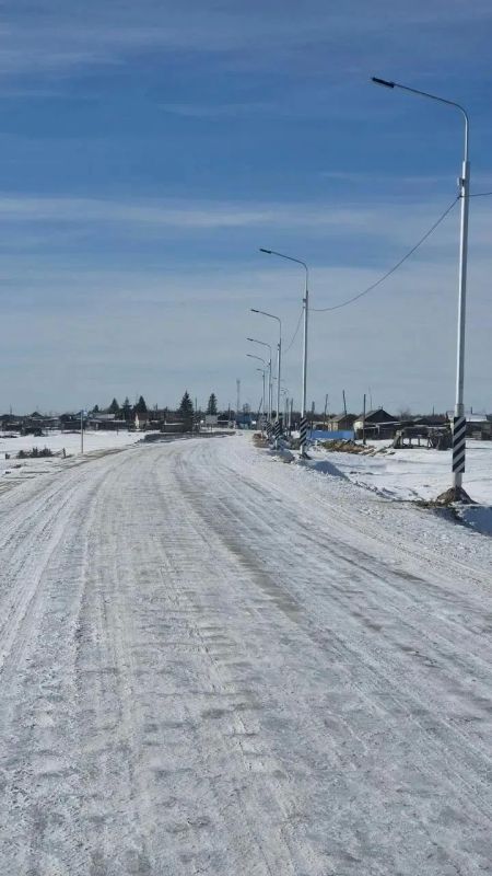 В Якутии завершили устройство наружного освещения на автодороге «Мюрю» в селе Матта В Якутии завершили устройство наружного освещения на автодороге «Мюрю» в селе Матта