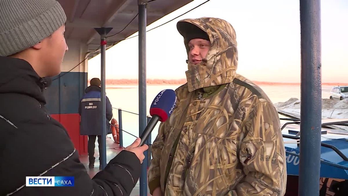 Навигация в Якутии продолжается, несмотря на сложные погодные условия