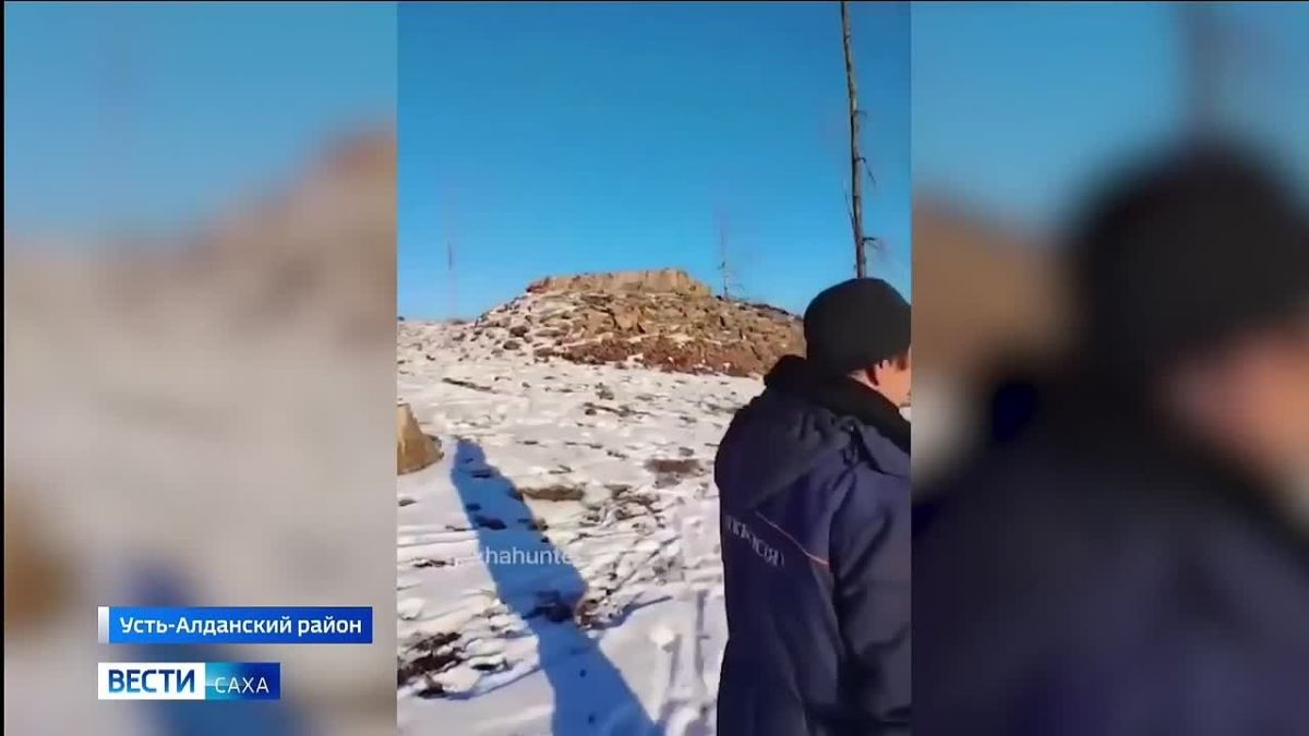 В окрестностях села Курбусах Усть-Алданского района заметили свежие медвежьи следы