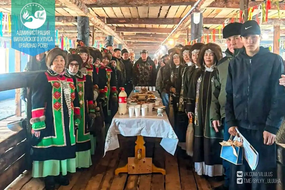 В селе Кюбяинде восстановлен коровник после пожара В селе Кюбяинде восстановлен коровник после пожара