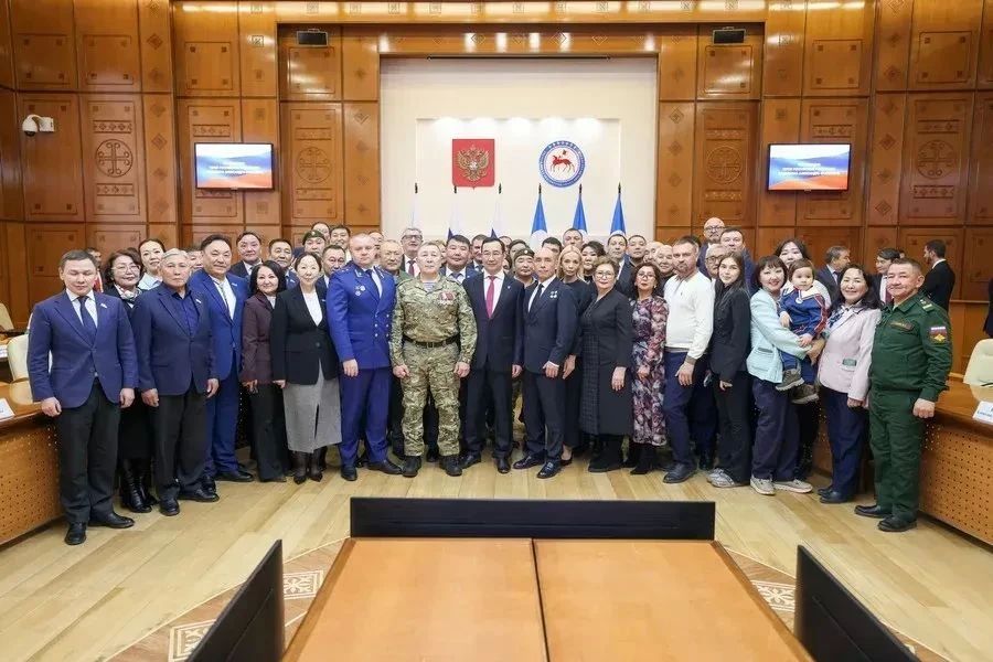 В Якутске прошло чествование Героя России Александра Находкина