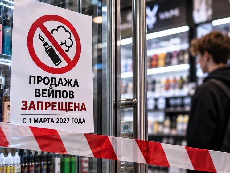 В Якутии полностью запретят продажу вейпов на 5 лет
