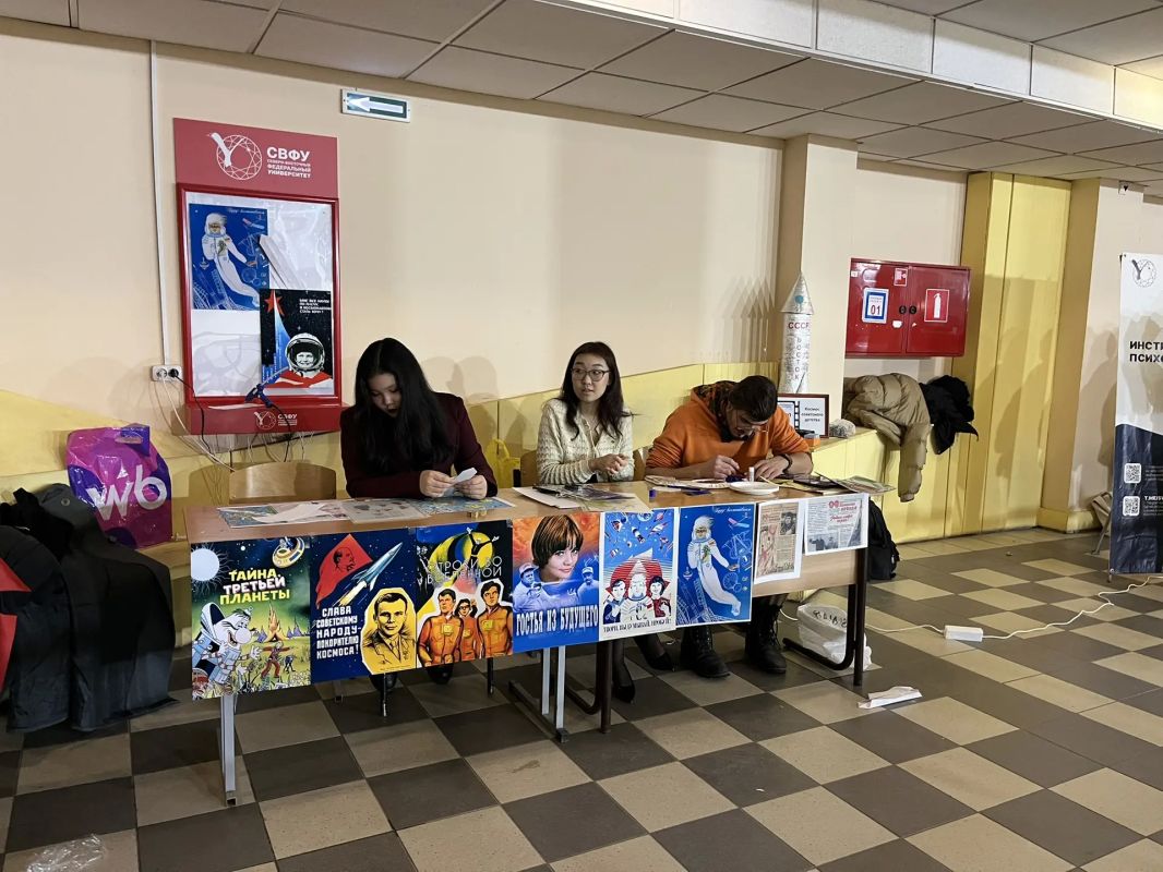 #ПрямоСейчас: В Корпусе факультетов естественных наук начала работу площадка СВФУ на Международном фестивале «НАУКА 0+» #ПрямоСейчас: В Корпусе факультетов естественных наук начала работу площадка СВФУ на Международном фестивале «НАУКА 0+»
