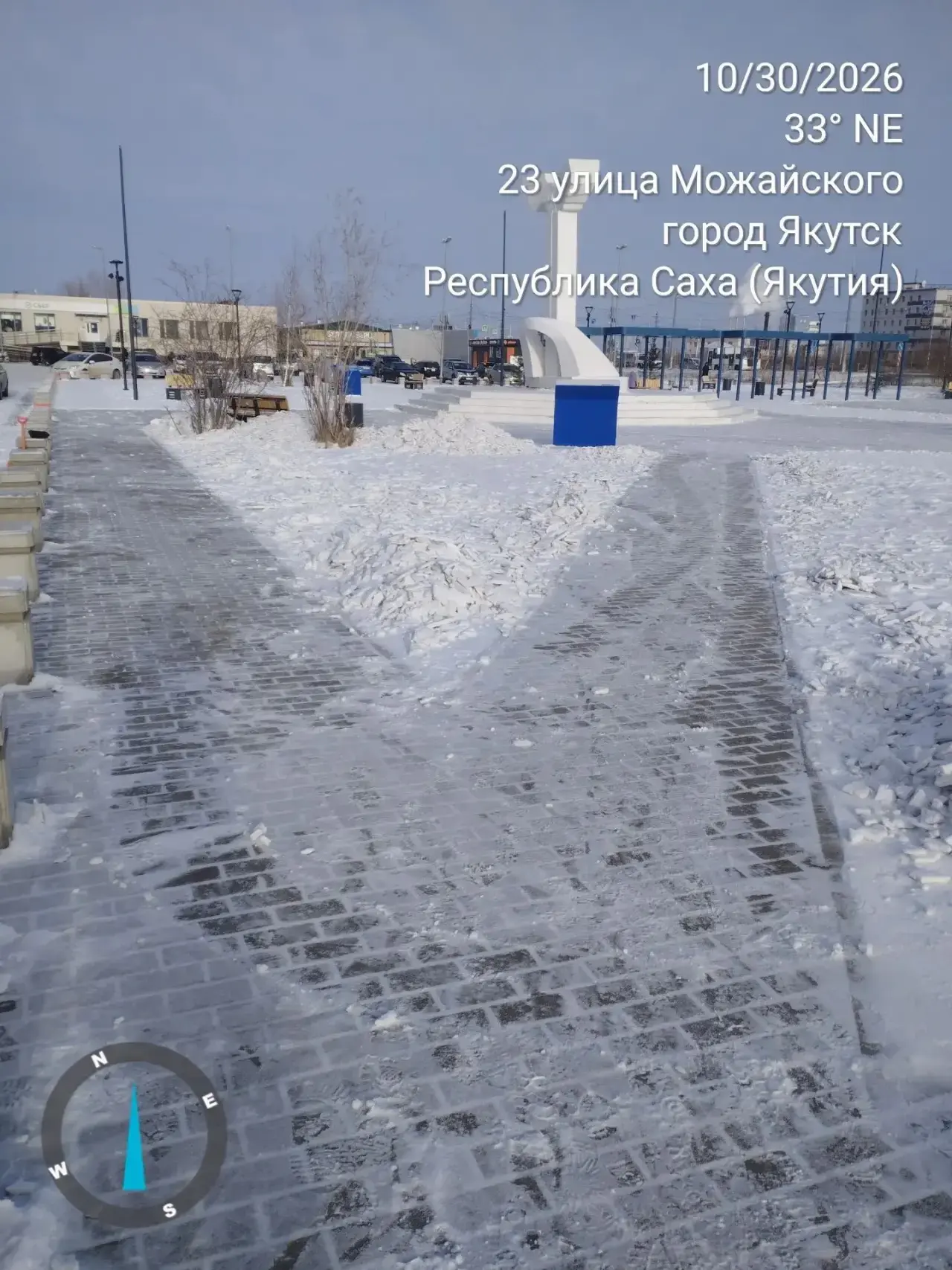 Уборка территории в Гагаринском!