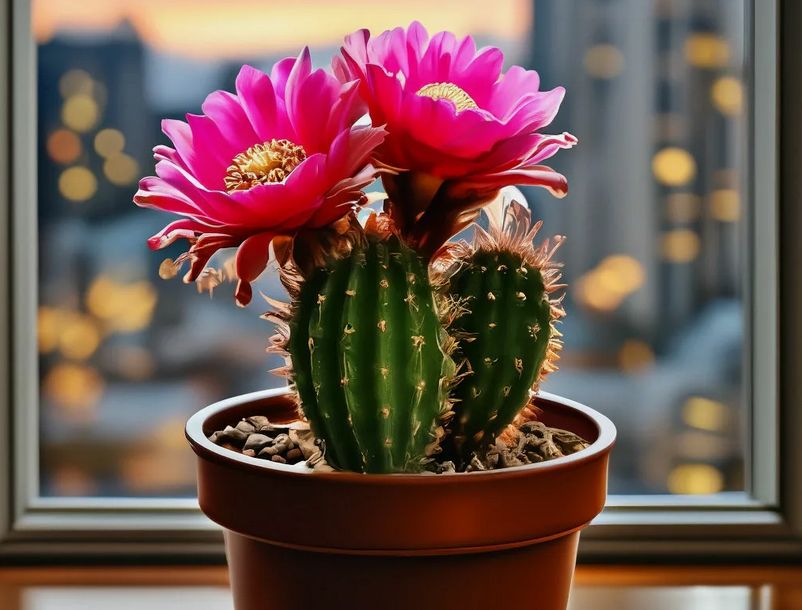 Кактусы: секреты яркого цветения в домашних условиях