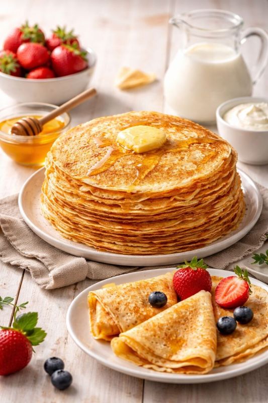 Как приготовить блины на кефире: секреты идеального теста